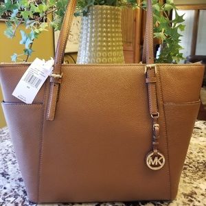 Michael Kors Large Jet Set Tote - Luggage